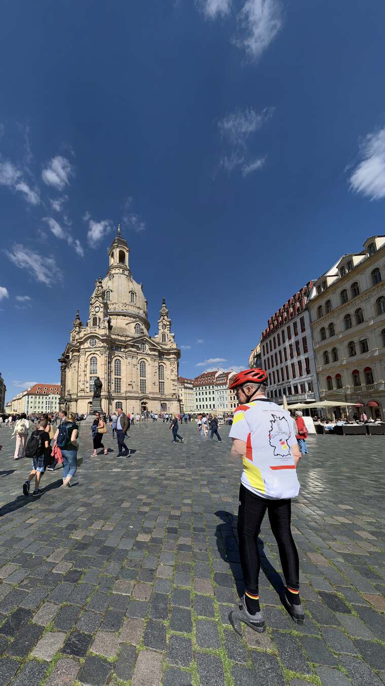 2. Etappe: Bautzen  - Dresden 65 km