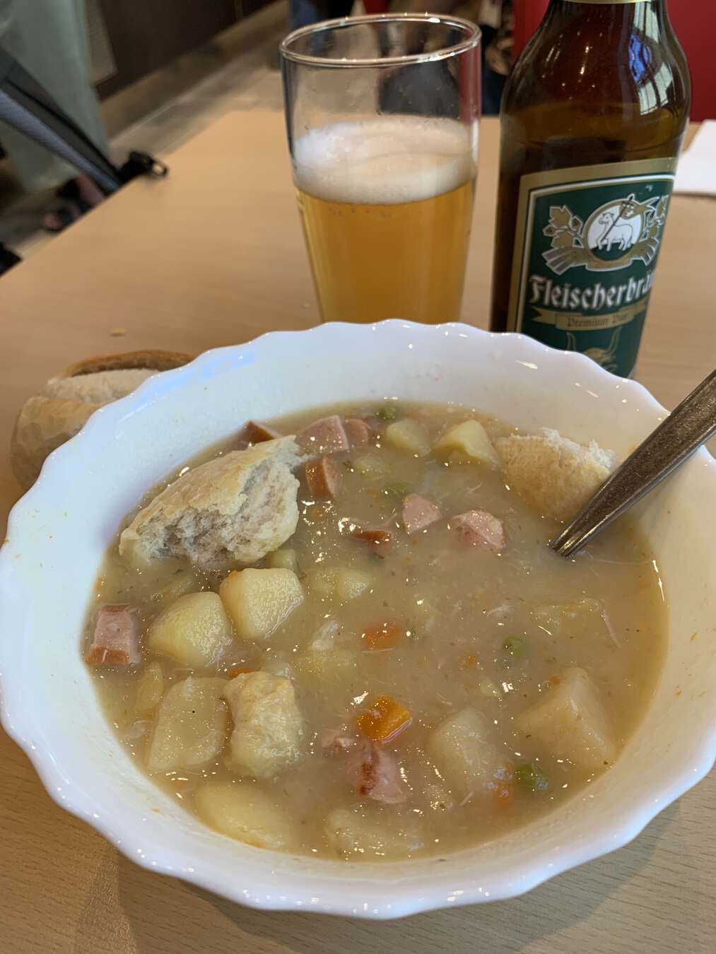 Herrliche Kartoffelsuppe 